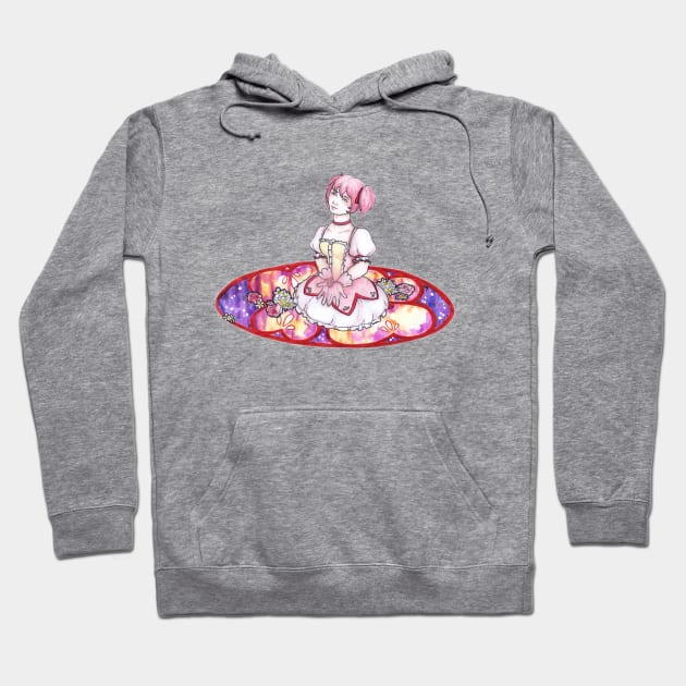 Madoka Kaname Hoodie by Nenril